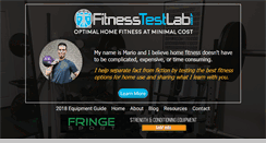 Desktop Screenshot of fitnesstestlab.com